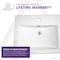 Anzzi Vitruvius Ceramic Vessel Sink in White LS-AZ116 - alternate 3